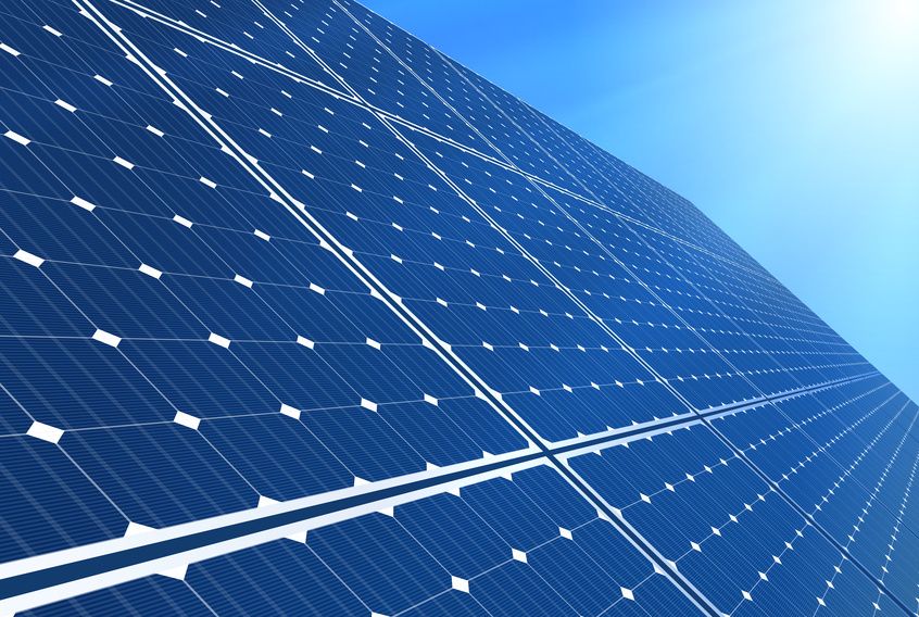 Haus mit Photovoltaikanlage